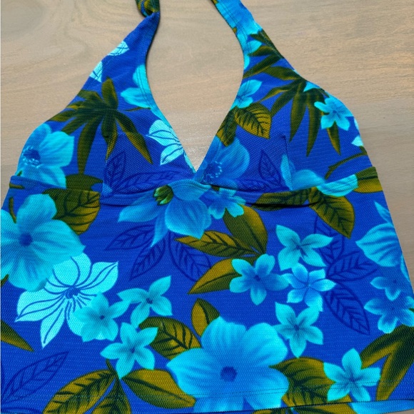 Vintage two pieces tankini flora custom made swimwear Vancouver Canada - Picture 2 of 5